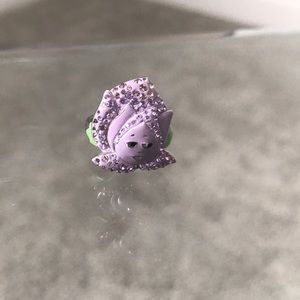 Disney Swarovski Alice in wonderland flower ring